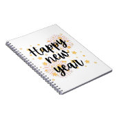 Happy New Year Notizblock (Rechte Seite)