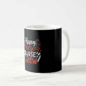 Happy New Year Nurse Crew Hospital Duty Gift Kaffeetasse (VorderseiteRechts)