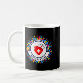Happy New Year Nurse Shirt Cute Nk Heartbeat Medic Kaffeetasse (Links)