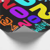 Happy New Year of the Rat Wrapping P Geschenkpapier (Ecke)