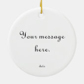 Happy New Year Ornament (Hinten)