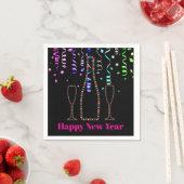 Happy New Year Paper Party Napkins Serviette (Beispiel)
