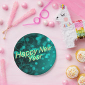 Happy New Year Paper Plate – Festive Party Tablewa Pappteller (Party)