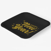 Happy New Year Paper Plates Pappteller (Gewinkelt)