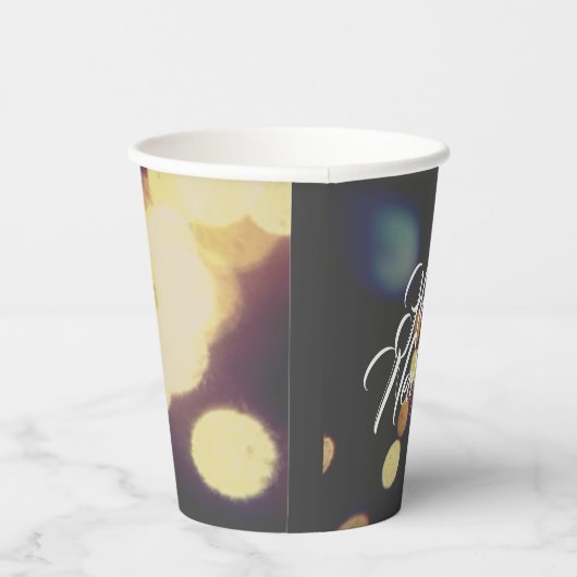 Happy New Year Pappbecher (Rechts)