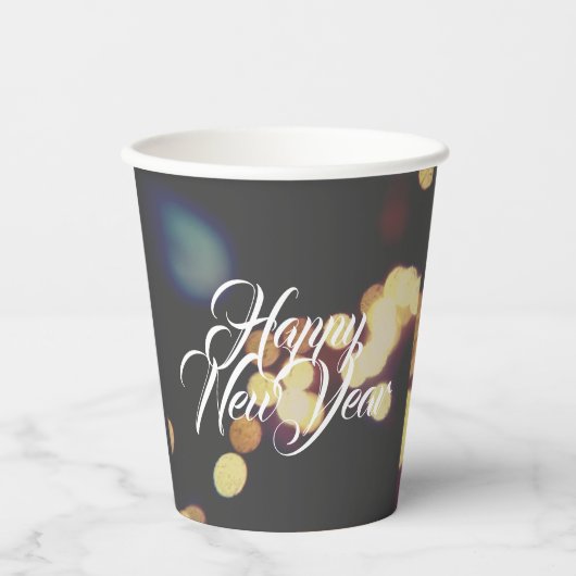 Happy New Year Pappbecher (Vorderseite)
