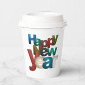 Happy New Year Pappbecher (Rückseite)