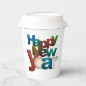 Happy New Year Pappbecher (Vorderseite)