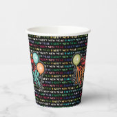 Happy New Year Pappbecher (Links)