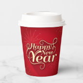 Happy New Year Pappbecher (Rückseite)