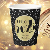 Happy New Year Pappbecher
