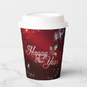 Happy New Year Pappbecher (Vorderseite)