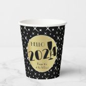 Happy New Year Pappbecher (Vorderseite)
