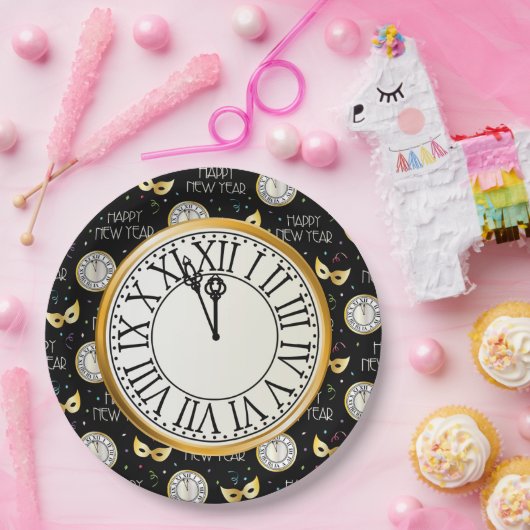 Happy New Year Pappteller (Party)