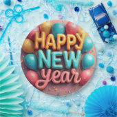 Happy New Year Pappteller (Party)