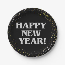 Happy New Year Pappteller