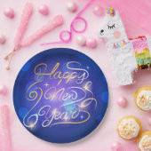 Happy New Year Pappteller (Party)