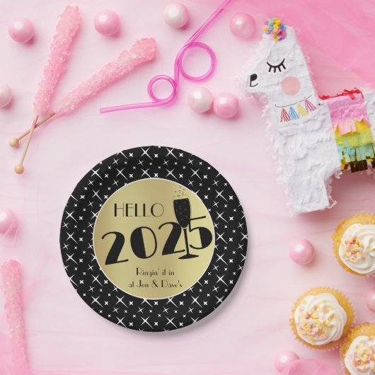 Happy New Year Pappteller (Party)