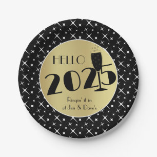 Happy New Year Pappteller