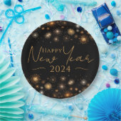 Happy New Year Pappteller (Party)