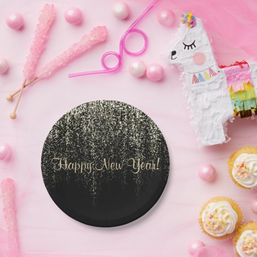 Happy New Year Pappteller (Party)