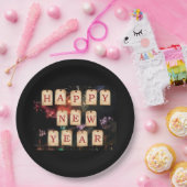 Happy New Year Pappteller (Party)