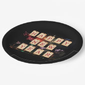 Happy New Year Pappteller (Schrägansicht)