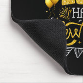 Happy New Year Party 2026 Ballon Family Matching F Mousepad (Ecke)