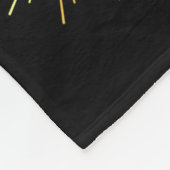 Happy New Year Party 2026 Ballon Family Matching Fleecedecke (Ecke)