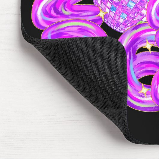 Happy New Year Party 2026 Ballon Family Matching M Mousepad (Ecke)