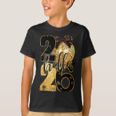 Happy New Year Party 2026 Ballon Family Matching M T-Shirt (Vorderseite)