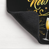 Happy New Year Party 2026 Ballon Family Matching Mousepad (Ecke)