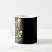 Happy New Year Party 2026 Family Matching Balloon Kaffeetasse (Vorderseite Links)