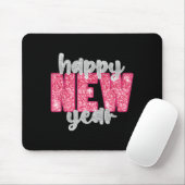 Happy New Year Party 2026 Nye Funny Family Matchin Mousepad (Mit Mouse)