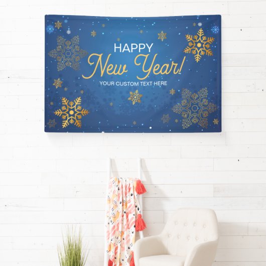 Happy New Year party backdrop Banner (InSitu)