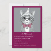 Happy New Year Party - Cat in Disguage (Vorderseite)