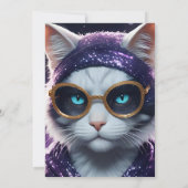 Happy New Year Party - Cat in Disguage (Rückseite)