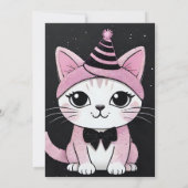 Happy New Year Party - Cat in Disguage (Rückseite)