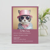 Happy New Year Party - Cat in Disguage (Stehend Vorderseite)