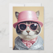 Happy New Year Party - Cat in Disguage (Rückseite)