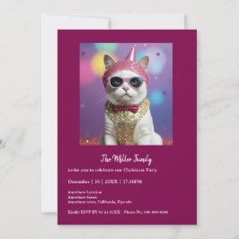 Happy New Year Party - Cat in Disguage