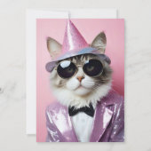 Happy New Year Party - Cat in Disguage (Rückseite)