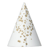 Happy New Year Party Hat Partyhütchen (Rückseite)