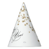 Happy New Year Party Hat Partyhütchen (Rechts)