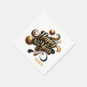 Happy New Year Party hinzufügen Jahr Serviette (Ecke)