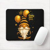 Happy New Year Party New Years Eve 2026 Gnome Love Mousepad (Mit Mouse)