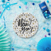 Happy New Year Party Paper Plate Pappteller (Party)