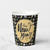 Happy New Year Party Pappbecher (Rückseite)