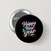 Happy New Year Party Supplies 2026 Family Matching Button (Vorne & Hinten)