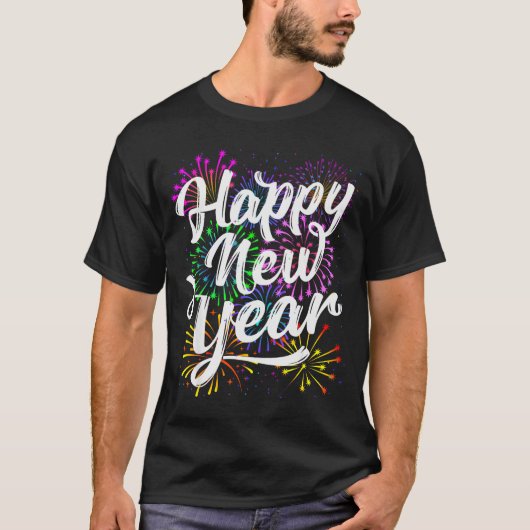 Happy New Year Party Supplies 2026 Family Matching T-Shirt (Vorderseite)